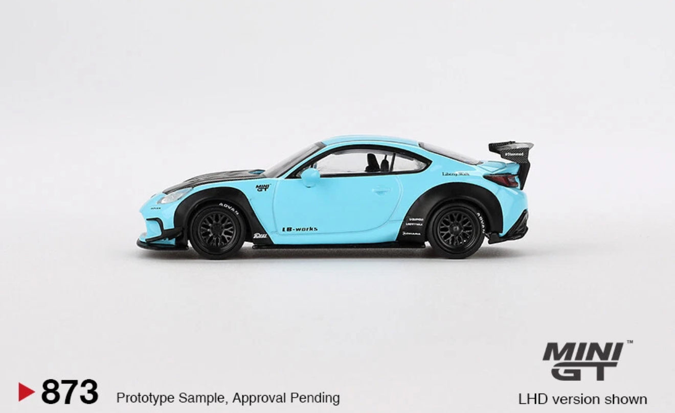 MiniGT 1:64 Toyota GR86 LB*Nation Baby Blue #474