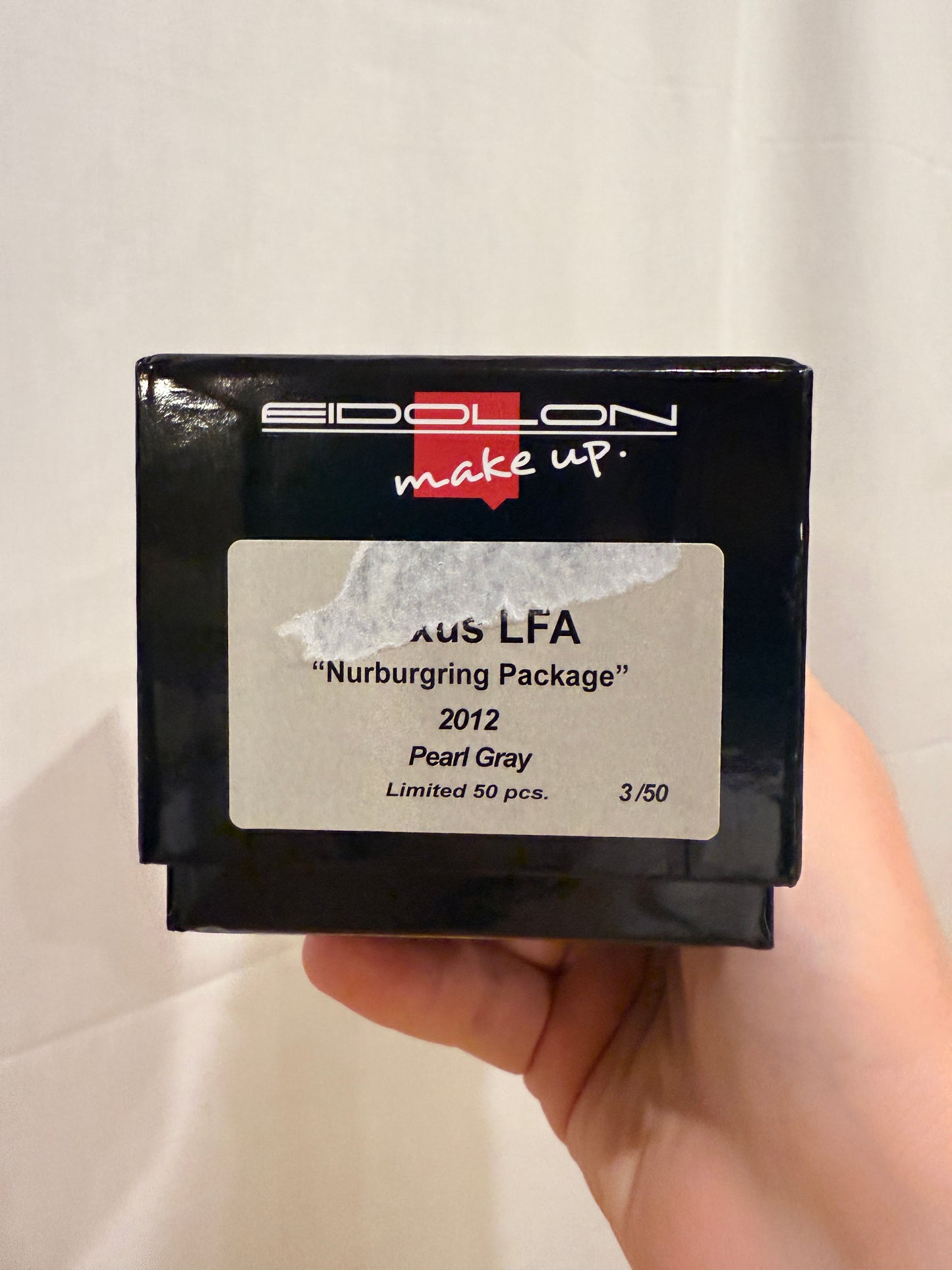 Make Up EIDOLON EM538G 1/43 LEXUS LFA Nürburgring Package 2012 Pearl Gray #3/50