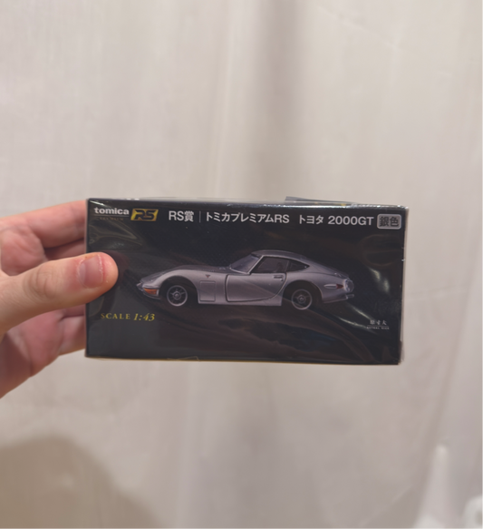 Tomica Premium RS Toyota 2000GT Silver 1/43 Scale