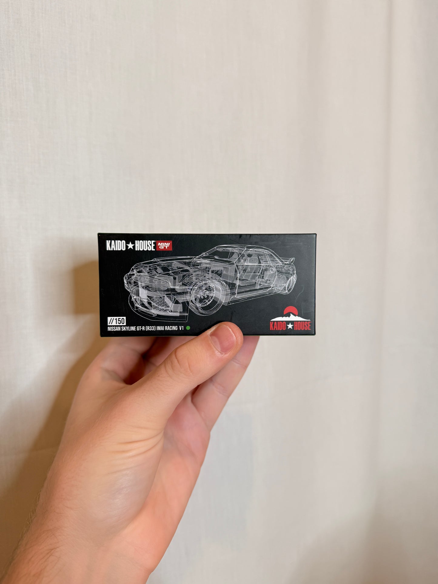 Mini GT x Kaido House 1:64 Nissan GT-R (R33) Imai Racing V1 Green KHMG150