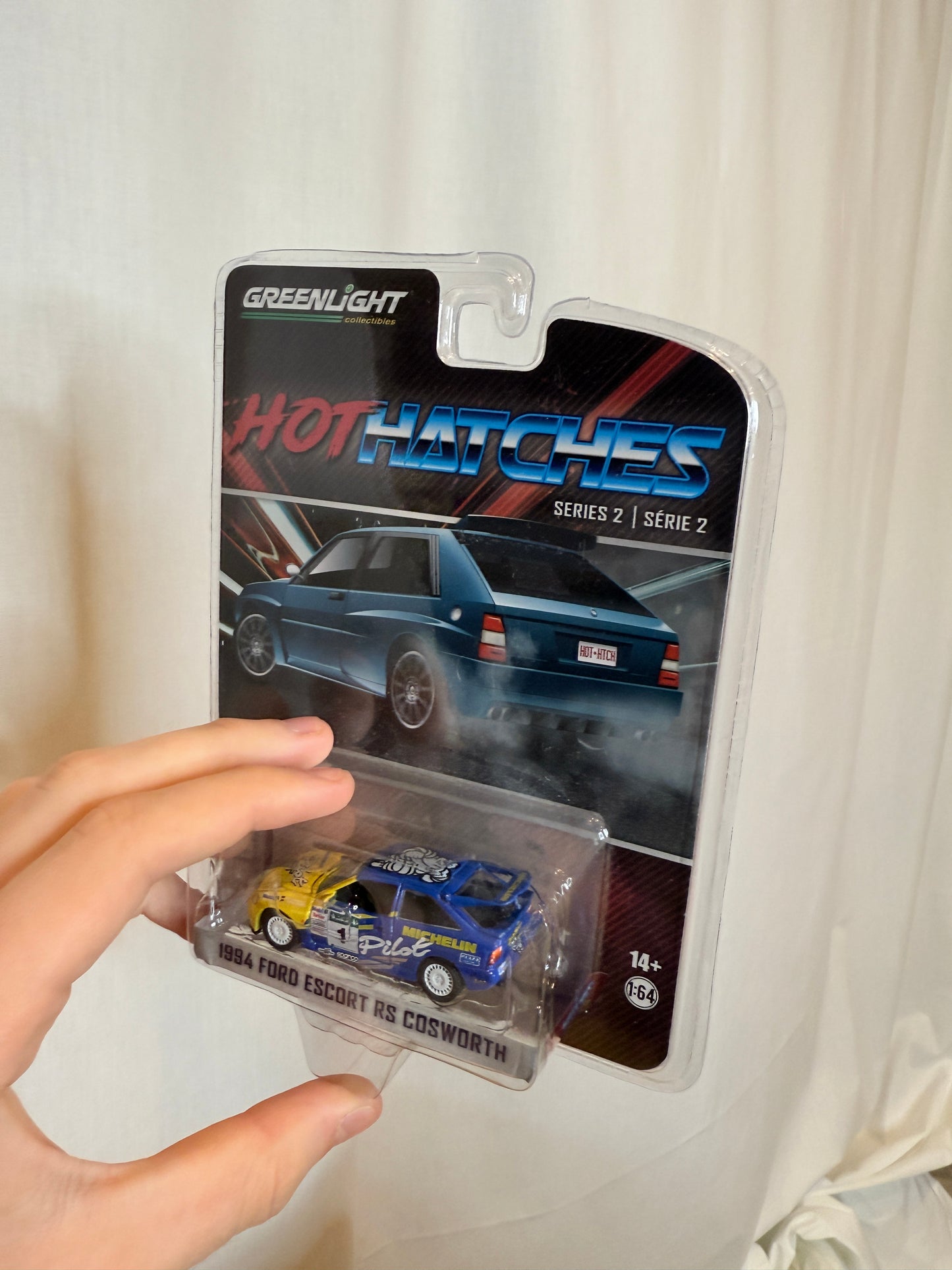 Greenlight 1/64 Hot Hatches Series 2 1994 Ford Escort RS Cosworth