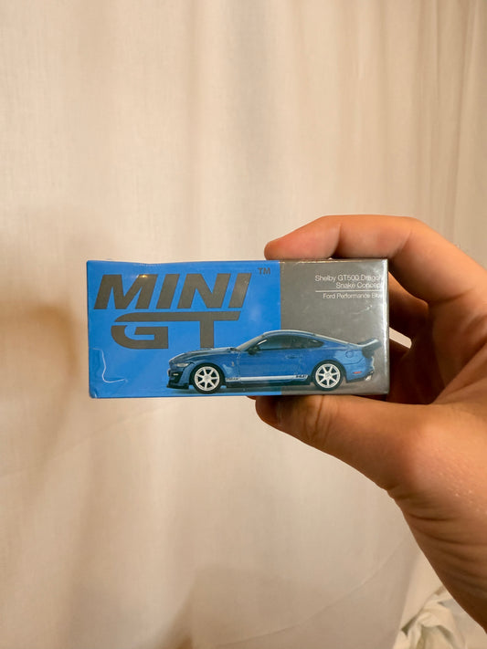 MiniGT 1/64 Shelby GT500 Dragon Snake Concept Blue