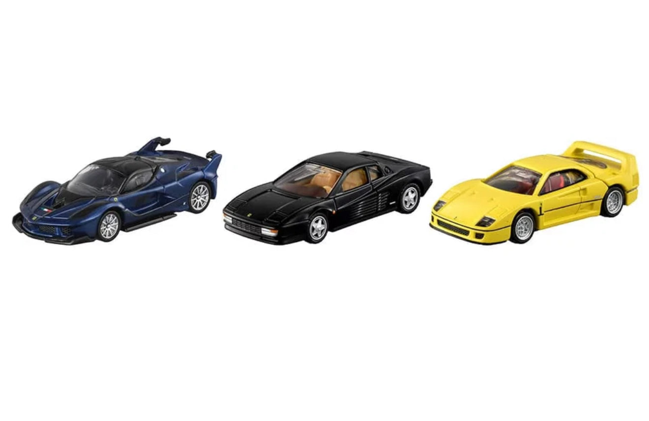 Tomica Premium Ferrari 3 Model Collection
