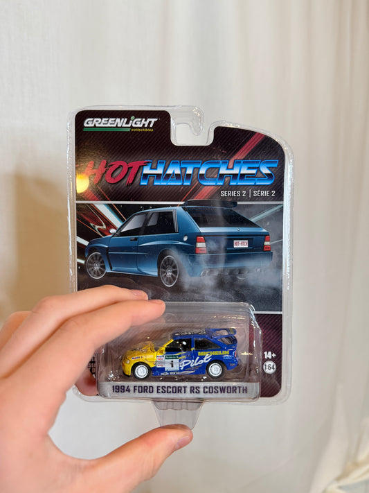 Greenlight 1/64 Hot Hatches Series 2 1994 Ford Escort RS Cosworth