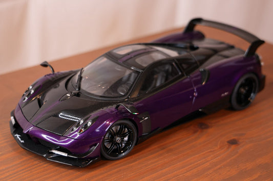 1/18 AutoArt Pagani Huayra BC Designo Viola & Carbon