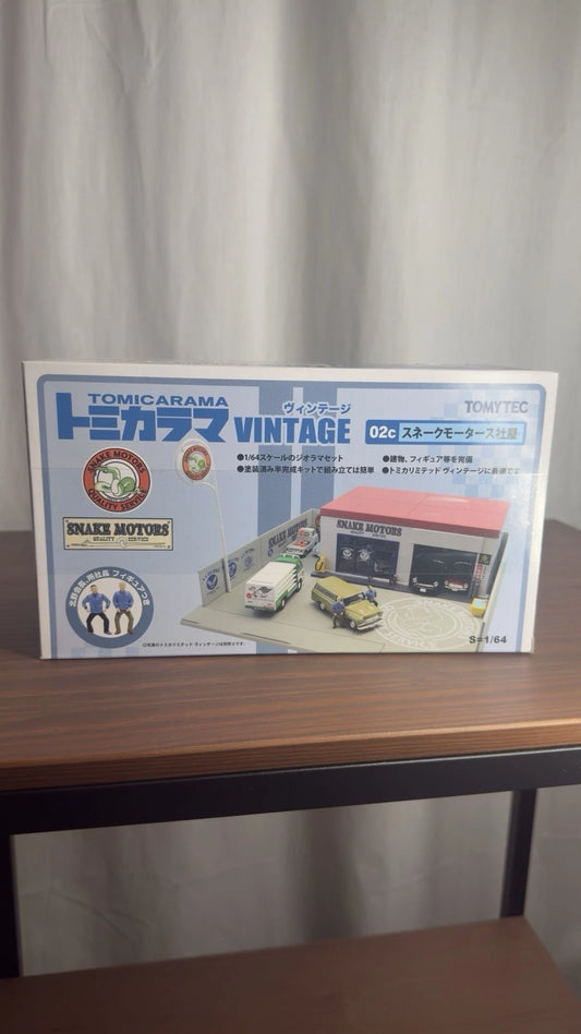 Tomica 1/64 Snake Motors Tomicarama Vintage 02c RARE