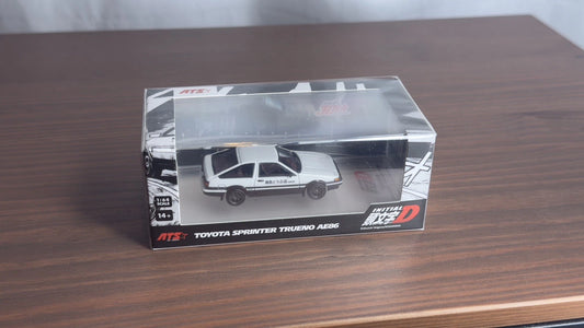 ATS MODELS 1:64 Toyota Trueno AE86 Initial D Fujiwara Tofu Car