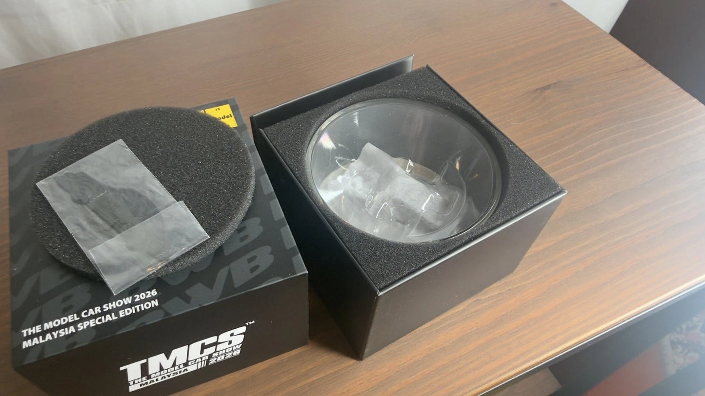 PGM 1/64 Porsche RWB 964 Matte Black TMCS 2026 Full Open Model Car
