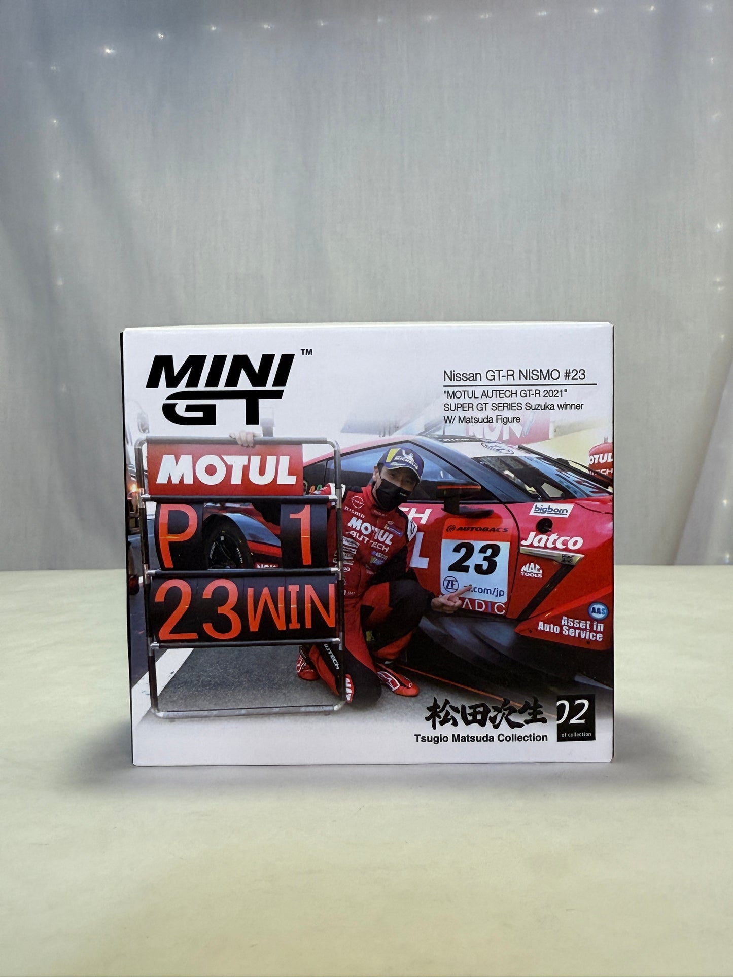 Mini GT 1:64 Nissan GT-R #23 “MOTUL AUTECH GT-R 2021” Suzuka Winner MGT00875-1H