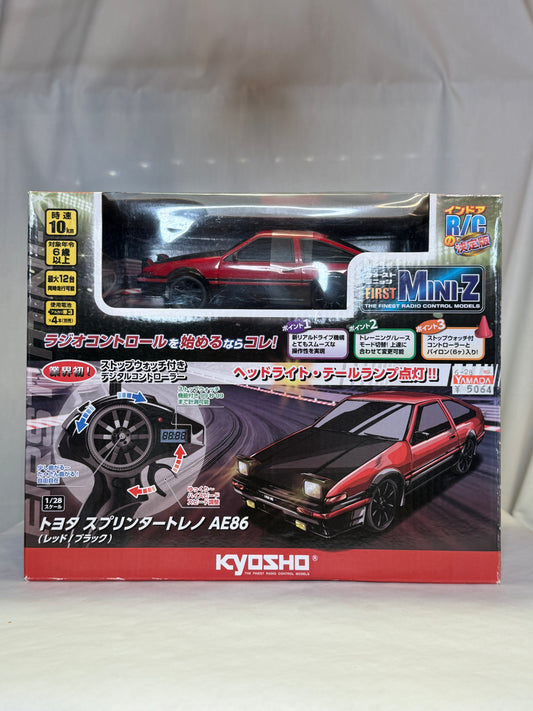 Kyosho Mini-Z Toyota Sprinter Trueno AE86 Radio Control Electric Touring Car Red