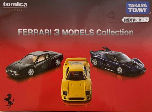 Tomica Premium Ferrari 3 Model Collection