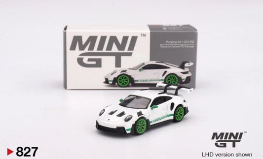 Mini GT 1:64 Porsche 911 (992) GT3 RS Tribute to Carrera RS Package Diecast Car