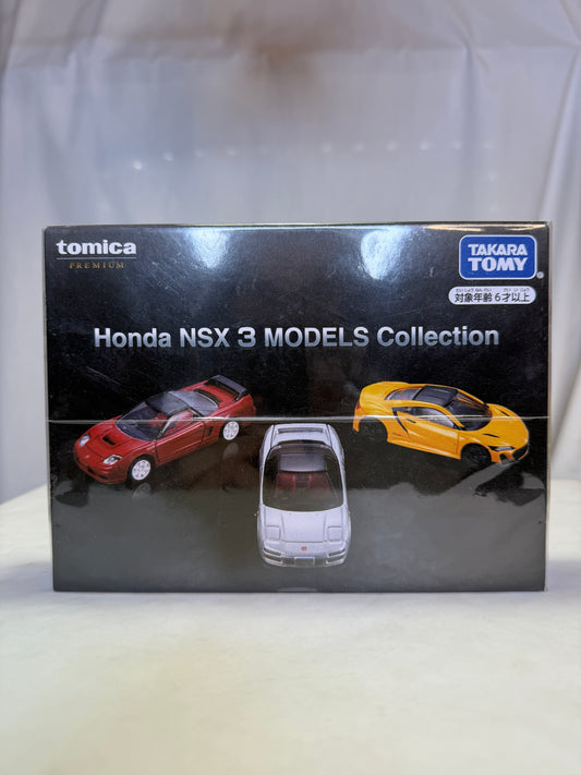 Tomica Premium Honda NSX 3 Models Collection Set Metal Diecast Car Model 1/64