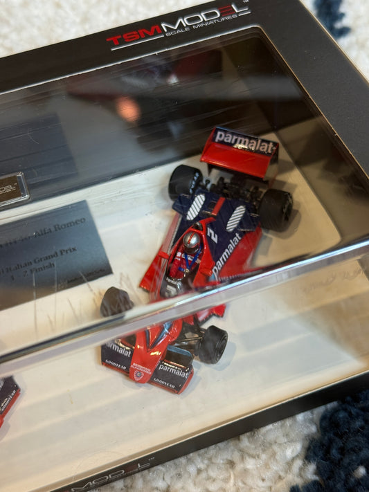TSM MODEL 1/43  Brabham BT46-Alfa Romeo 1978 Italian Grand Prix 1-2 Finish 29516