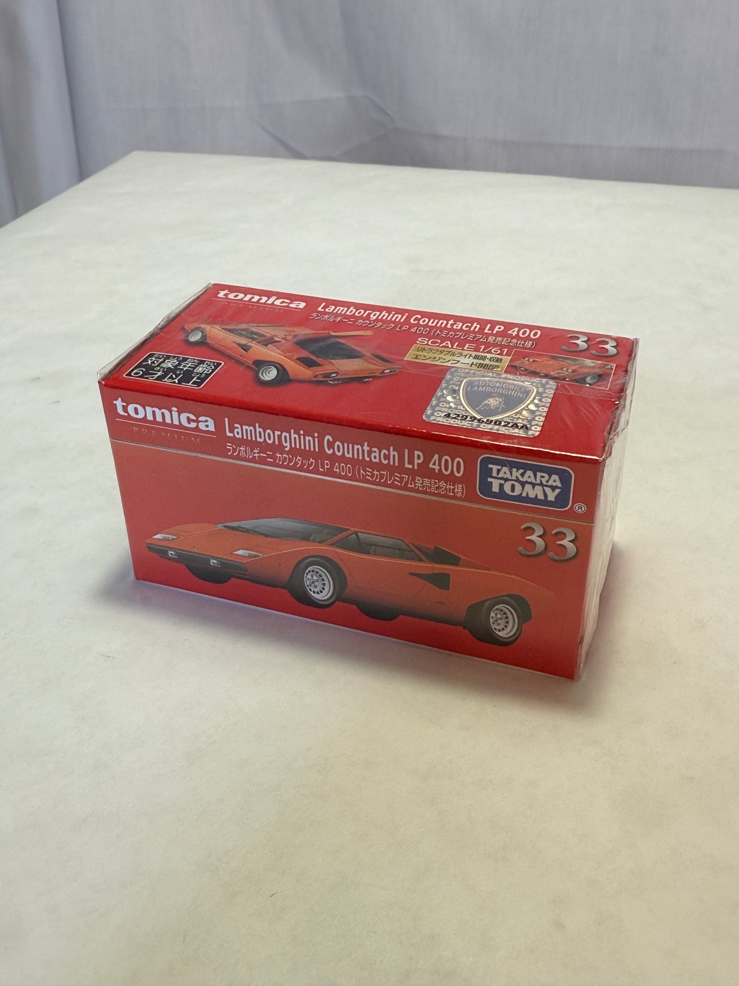 Tomy Tomica Premium TP33 Lamborghini Countach LP 400 Limited Edition 24 Toy Car