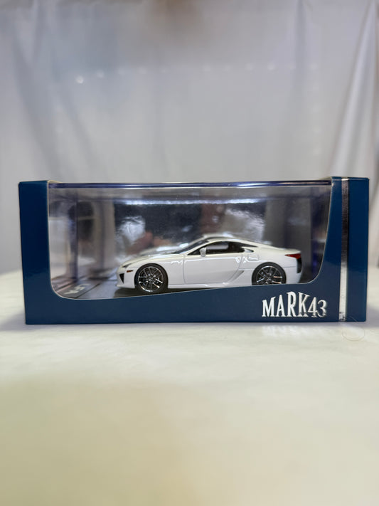 MARK43 1/43 Lexus LFA White Minicar Carbon Roof New Model