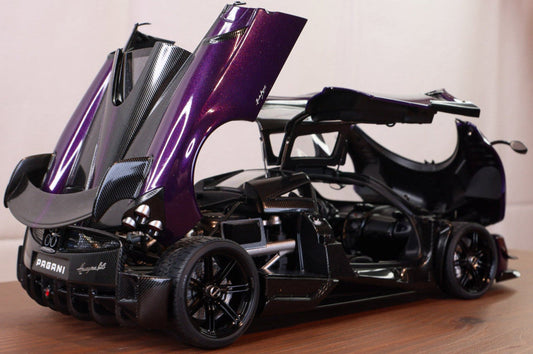 1/18 AutoArt Pagani Huayra BC Designo Viola & Carbon