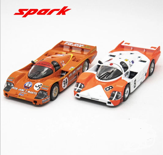 Sparky 1:64 956 #8 6th & #34 1983 Le Mans 2 car set