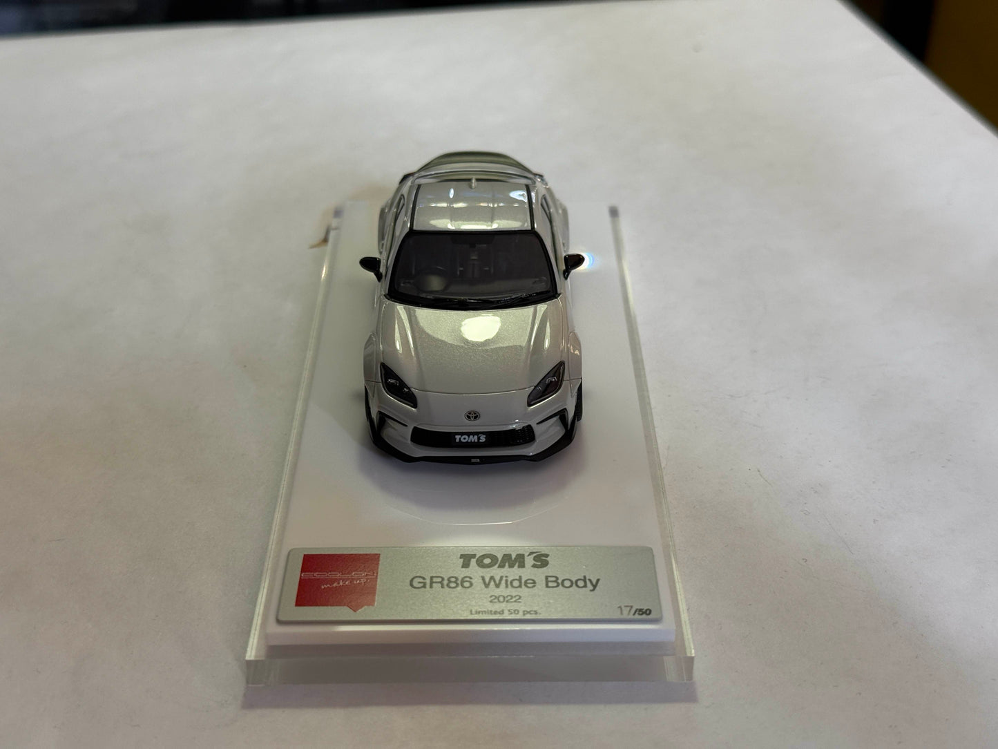 MakeUp Co. 1/43 Toyota Tom’s GR86 Widebody