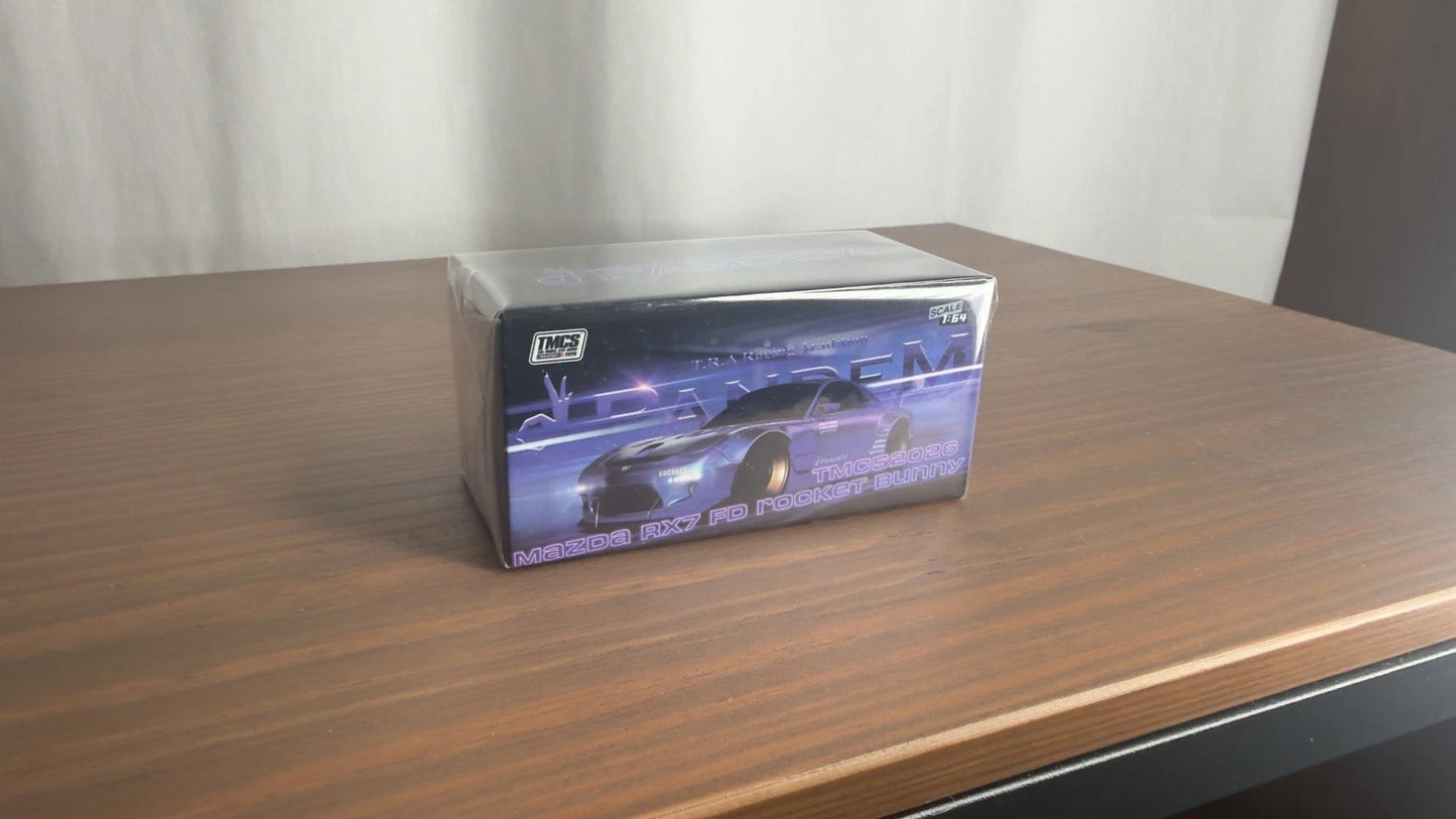 1:64 Mazda RX7 FD Rocket Bunny Pandem Diecast 2026 TMCS