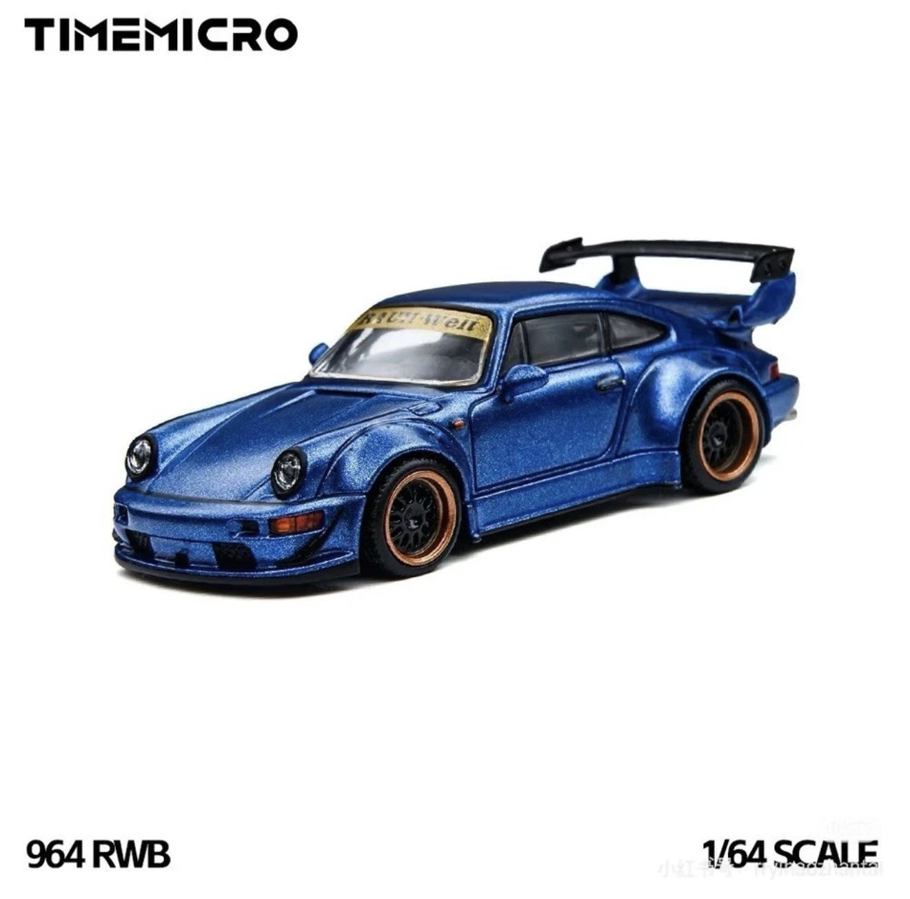 TimeMicro PSC DESIGN 1/64 RWB 964 Navy Blue TMCS 2026 Malaysia Exclusive Diecast