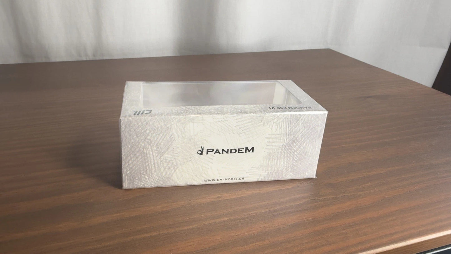 CM Model 1:64 Pandem E30 M3 White Gold Wheels TMCS 2026 Exclusive Car