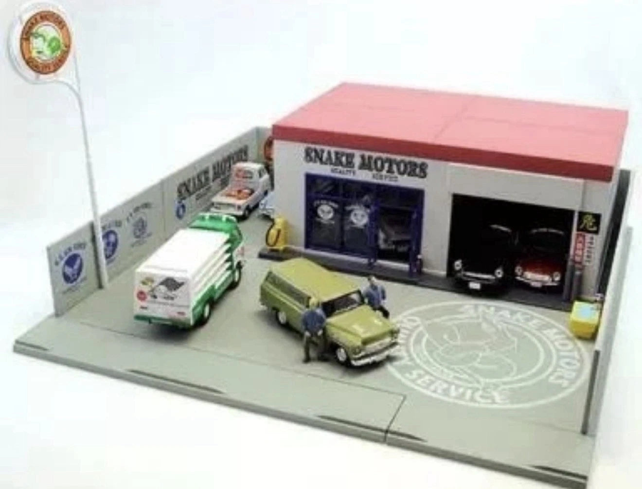 Tomica 1/64 Snake Motors Tomicarama Vintage 02c RARE
