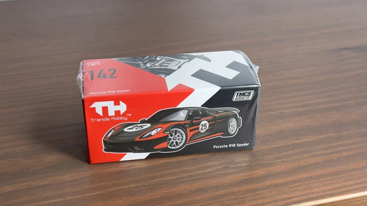 Trends Hobby 1/64 Porsche 918 Spyder #25 Matte Black TMCS 1500pcs Car