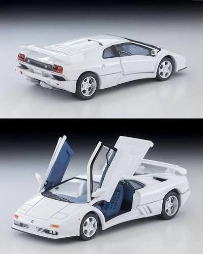 TLVN Tomica Limited Vintage 1:64 Lamborghini Diablo SE30 Jota White
