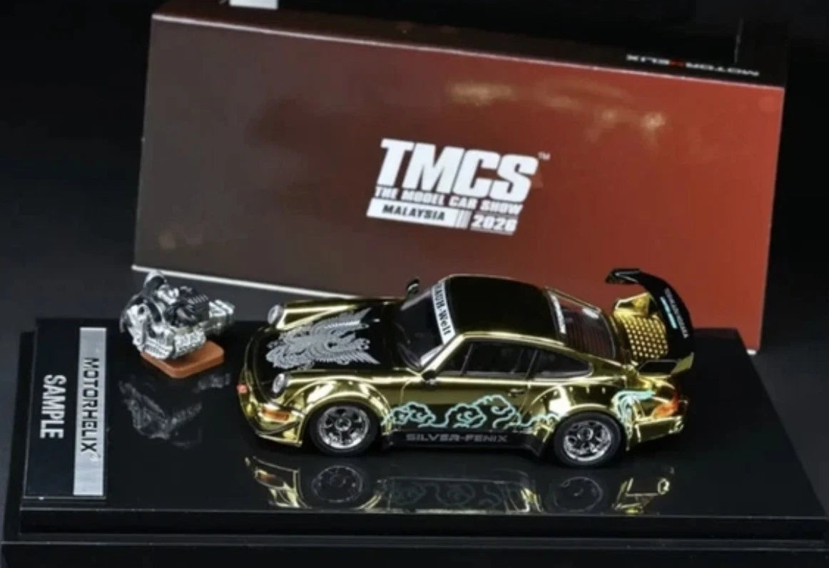 MotorHelix x MY64 RWB 964 Silver-Fenix Gold Chrome Toshikazu Nozaka TMCS 2026