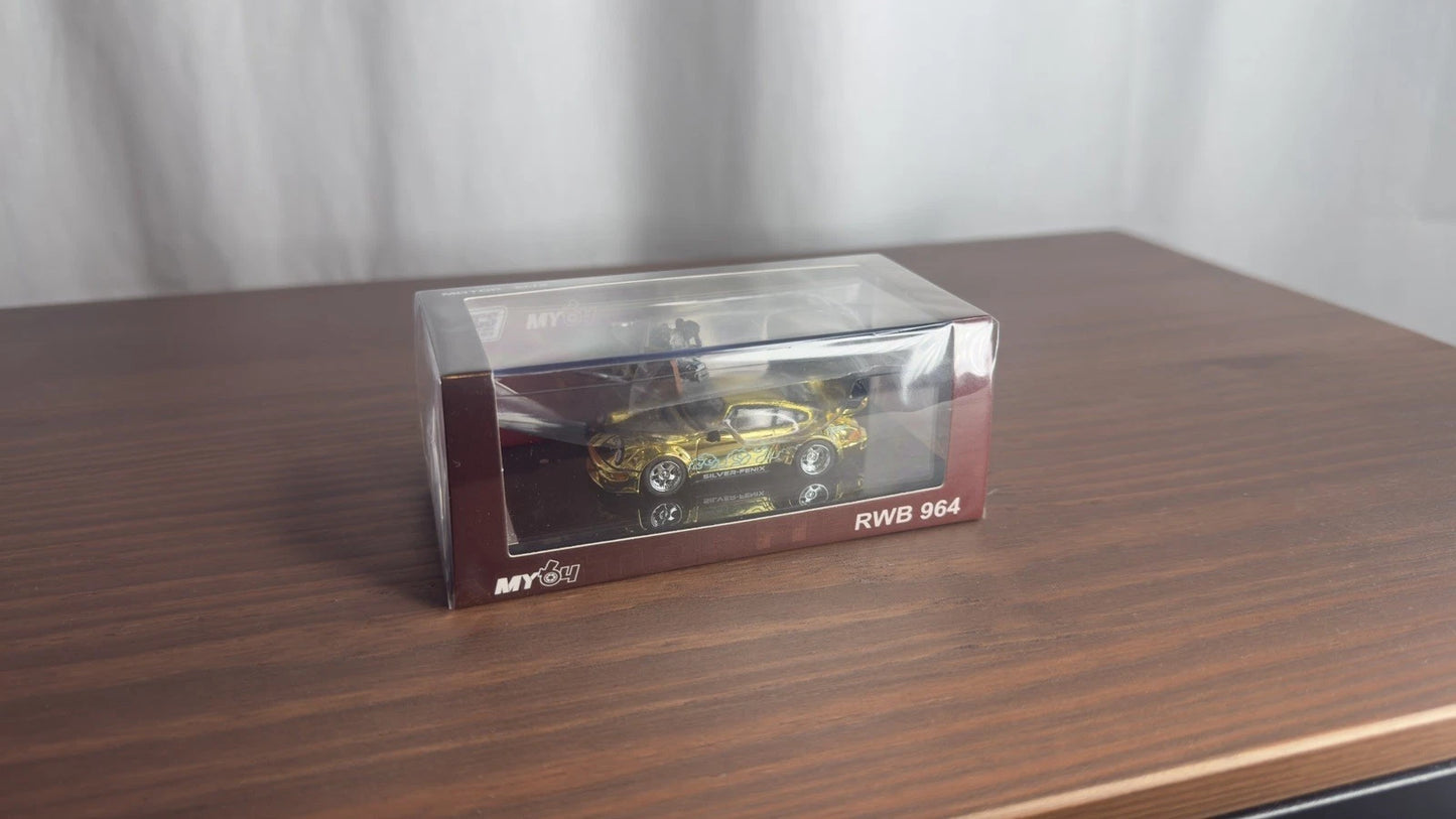 MotorHelix x MY64 RWB 964 Silver-Fenix Gold Chrome Toshikazu Nozaka TMCS 2026