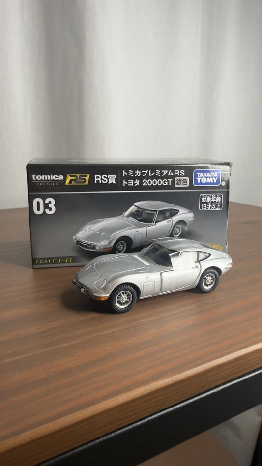 Tomica Premium RS Toyota 2000GT Silver 1:43 Scale