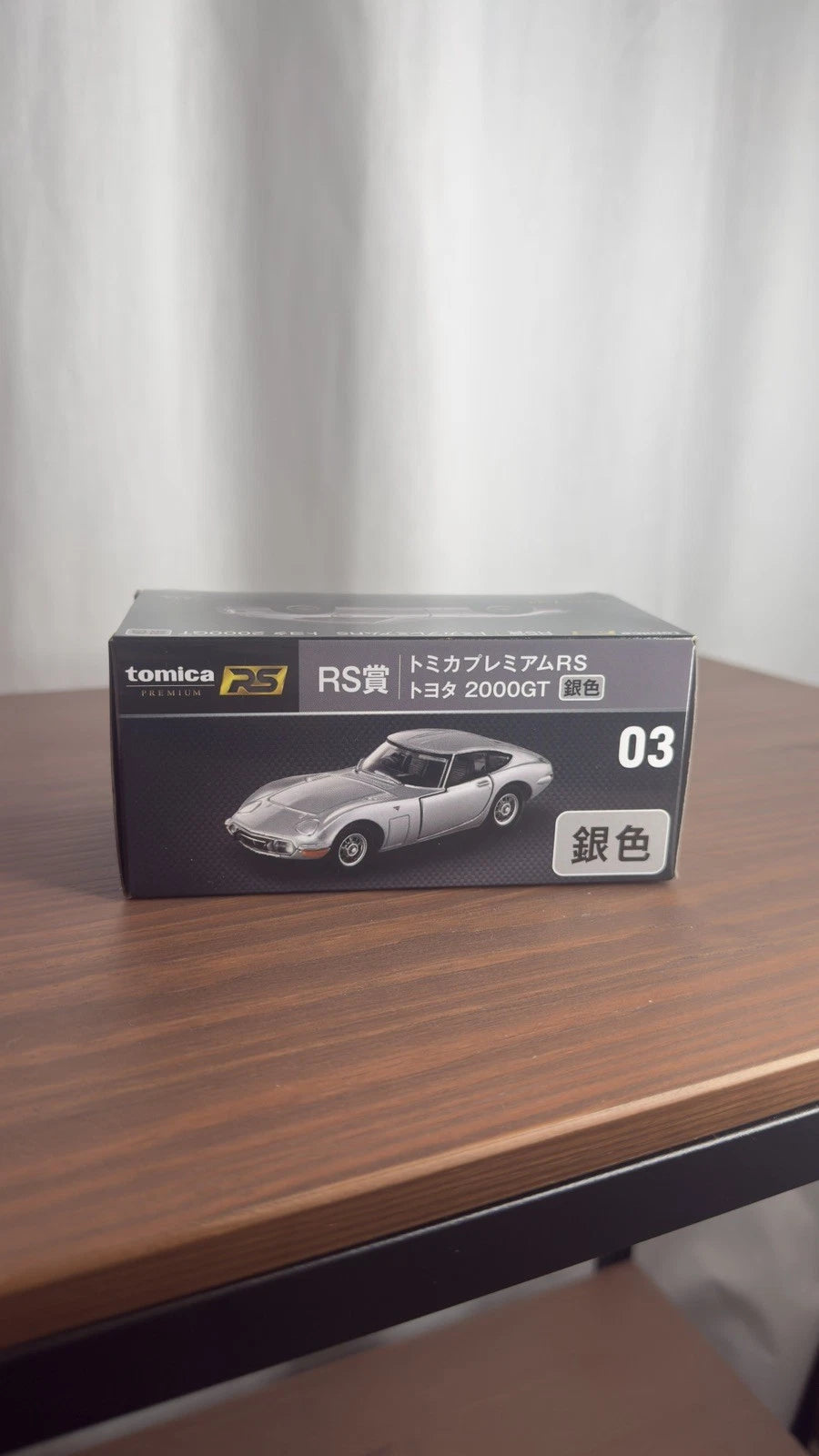 Tomica Premium RS Toyota 2000GT Silver 1:43 Scale