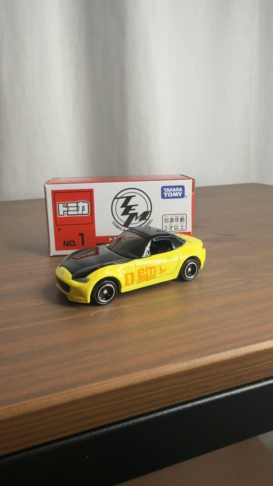 Tomica Event Model #1 Yellow Mazda MX-5