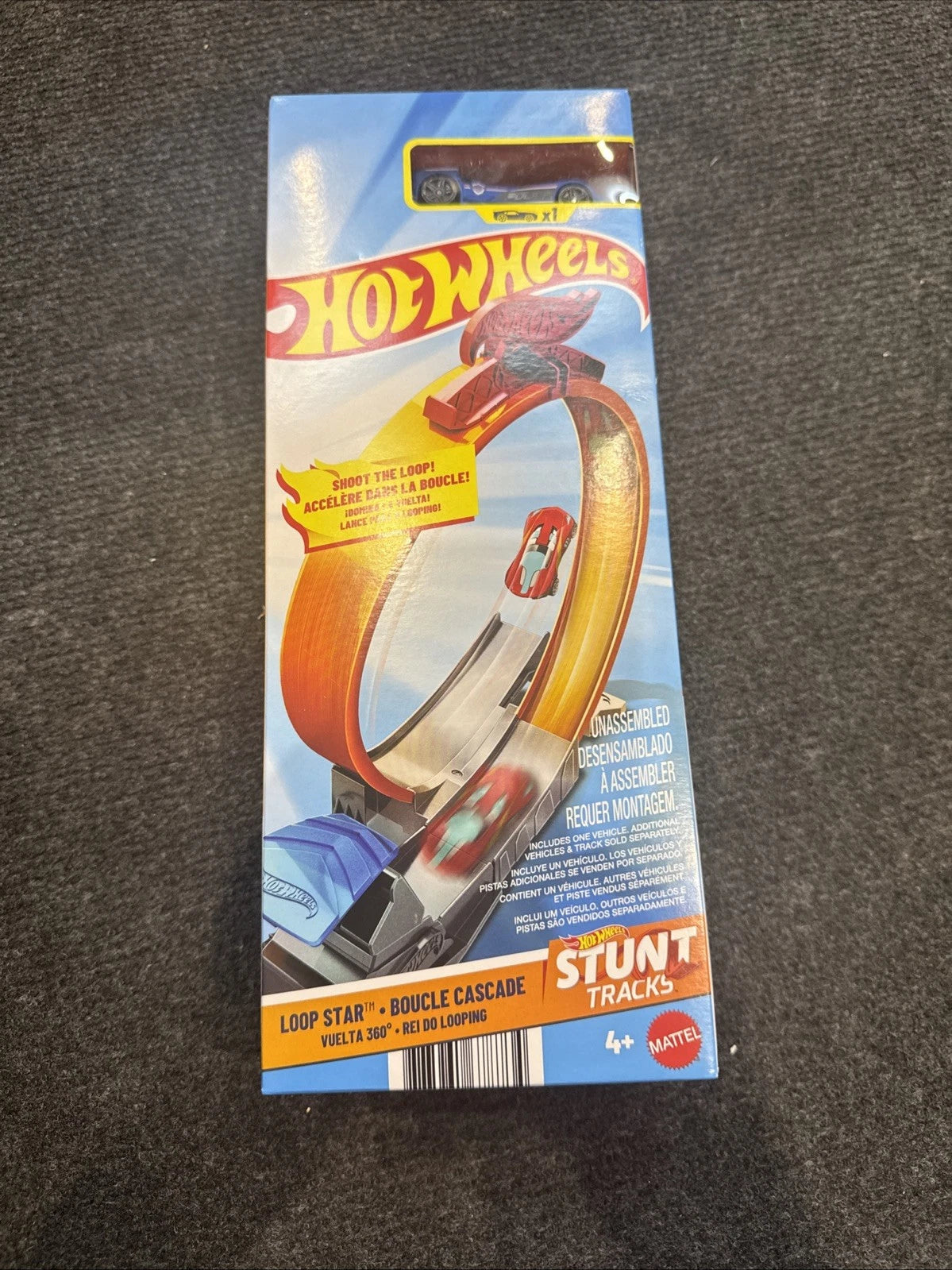Hot Wheels Loop Star Stunk Tracks With Car